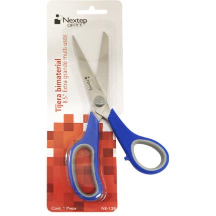 Bundle Tijera Nextep Bimaterial 8.5" Multiusos Extra Grande Cont. 6 Piezas
