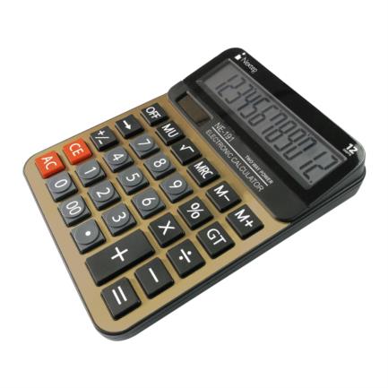 Calculadora Nextep 12 Digitos Gran Escritorio Solar/Bateria
