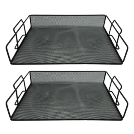 Charola Apilable Nextep Malla Metálica C/2