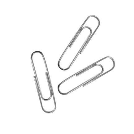 Clip Nextep Estándar Niquelado #1 32mm C/10 100 Clips c/u