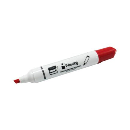 Marcador Nextep para Pizarrón Blanco Color Rojo C/12 Pzas