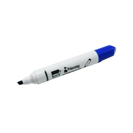 Marcador Nextep para Pizarrón Blanco Color Azul C/12 Pzas