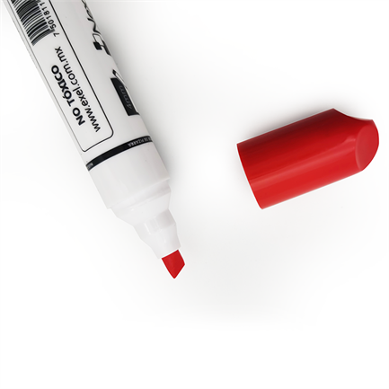 Juego Marcador Nextep para Pizarrón Blanco 8 Colores Punta Gruesa Cincel 4mm