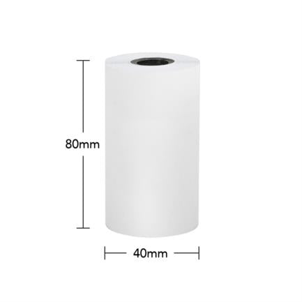 NEXTEP ROLLOS TERMICOS TERMINAL MOVIL 80 X 40MM C/5