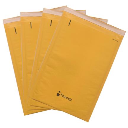Sobre con Burbuja Nextep GRANDE Autoadherible #4 9.5x14.5" Paquete C/25