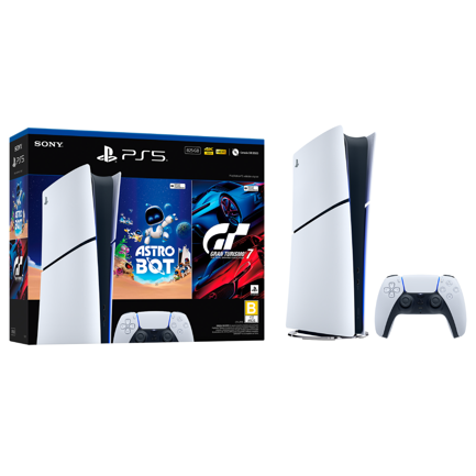 Consola PlayStation 5 Ed digital de 825GB Astrobot y Gran Turismo 7