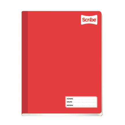 Cuaderno Cosido Colegial Scribe Clásico Raya 100 Hojas