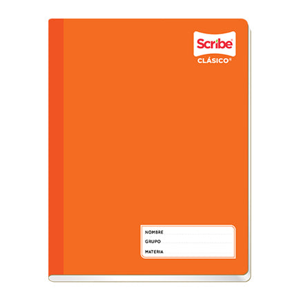 CUADERNO SCRIBE FRANCES DOBLE RAYAS 100 HJS pasta semirigida