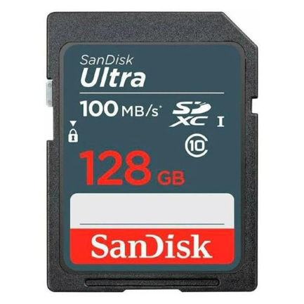 Memoria SD SDXC Sandisk 128GB Ultra UHS-I C10
