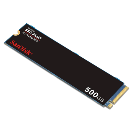 Unidad SSD M.2 Sandisk 500GB PLUS NVME PCIE 3.0