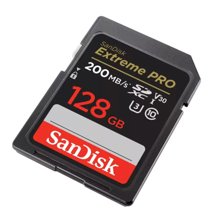 Memoria SD SanDisk Extreme Pro SDXC UHS-I 128GB 200MBs Clase 10 V30 4K