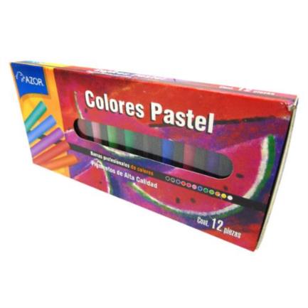 Colores Stafford Pastel en Seco Estuche C/12