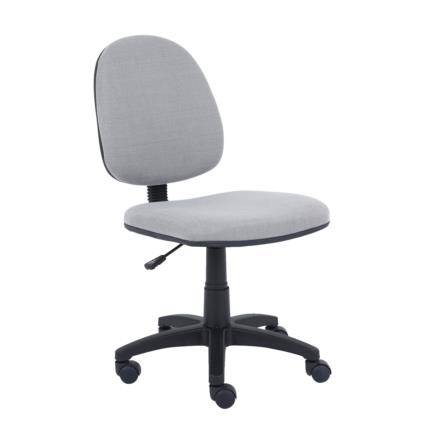 Silla de Oficina Nextep de Altura Ajustable Tela Gris Base Giratoria