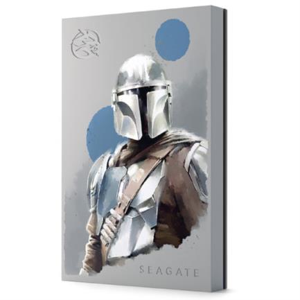 Disco Duro Externo (D90) Seagate FireCuda 2TB 2.5" USB 3.0 Edicion StarWars The Mandalorian RGB para PC MAC PS4/5 Xbox O