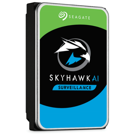 Disco Duro Interno 8TB 3.5" SATA 6Gb/s 7200RPM 256MB, 24x7, para DVR y NVR más de 16 bahías, 1-64 camaras HD, 3 Años de Garantía, SkyHawk™ Inteligencia Artificial Seagate