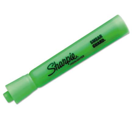 Resaltador Sharpie Tank Color Verde c/12 piezas