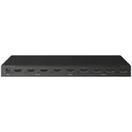 Divisor Steren con Amplificador 8 Puertos HDMI con Booster UHD 4K