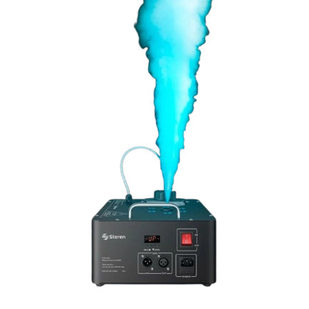 MAQUINA DE HUMO STEREN VERTICAL CON LUZ RGB