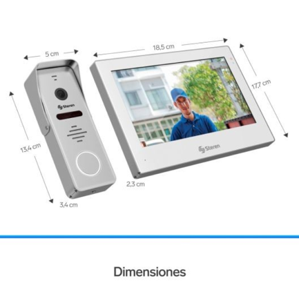 Video Timbre Steren WIFI con Pantalla Touch A C