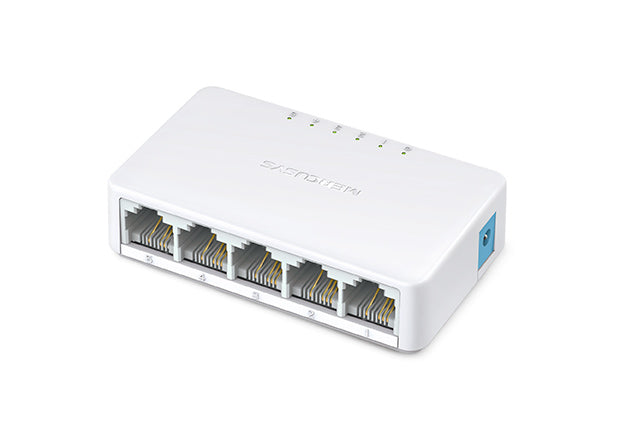 Mercusys switch de escritorio de 5 puertos 10 / 100Mbps
