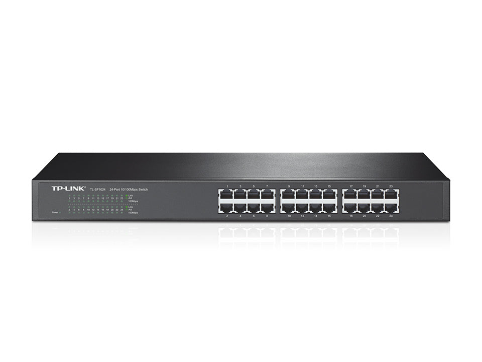 TP-Link switch no administrable de 24 puertos fast ethernet 10/100
