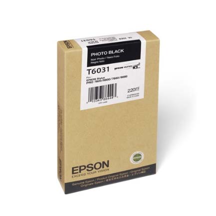 Tinta Epson Stylus Pro 7800/7880/9800/9880 220ml Color Cian
