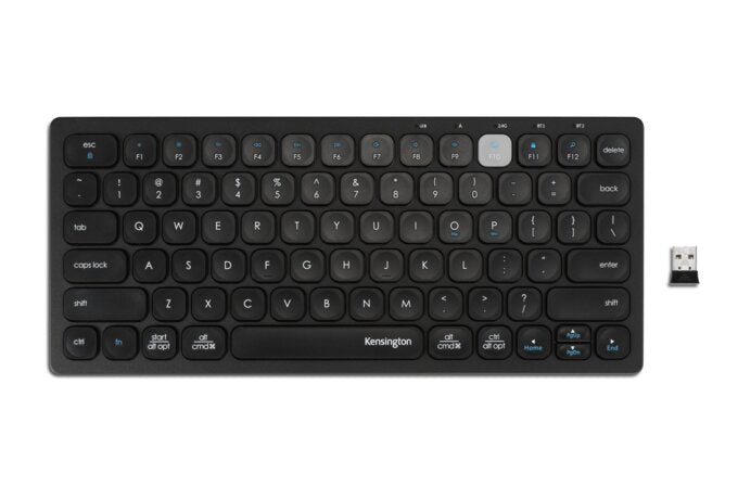 Kensington Teclado multidispositivos, compatible con Windows, macOS, Chrome, inalámbrico