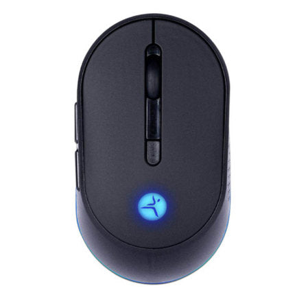 MOUSE TECH ZONE THUNDER INALAMBRICO RECARGABLE BT DPI 1200 2400 3200 LUZ RGB Y NAVEGACION