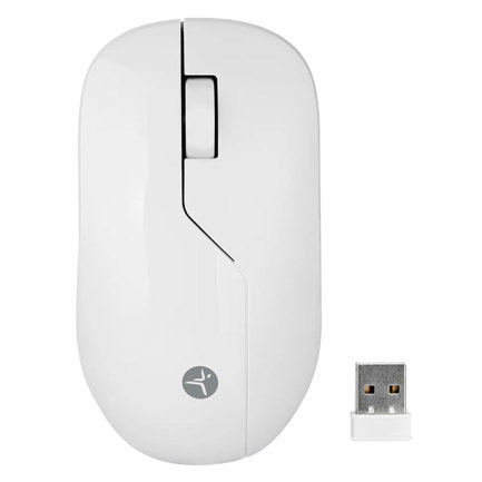Mouse inalámbrico Blanco Armor recargable wireless TechZone