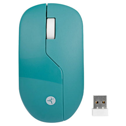 Mouse inalámbrico Verde Armor recargable wireless TechZone