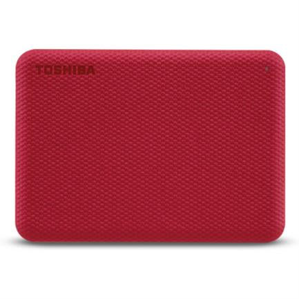 Disco duro Toshiba Canvio Advance Externo 2TB 2.5" USB 3.0 Color Rojo