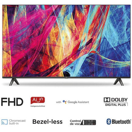 Televisor TCL Pantalla 32 2K FHD LED Smart TV con Android TV