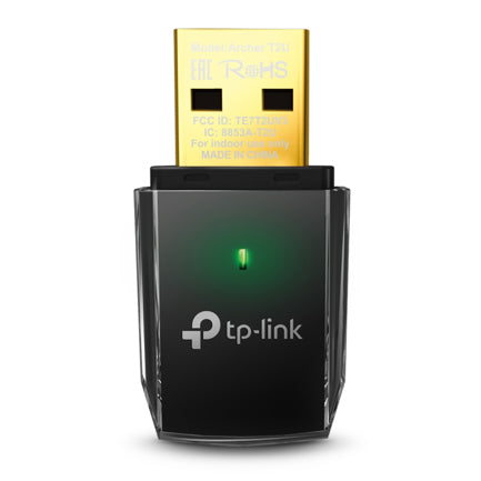 Adaptador Inalambrico TP-Link USB de Banda Dual AC600