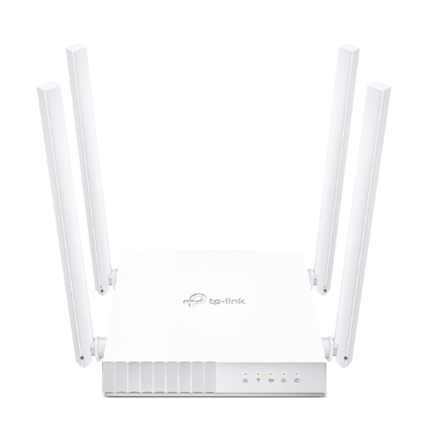 TP-Link router de Doble Banda AC750, d433 Mbps en 5 GHz y 300 Mbps en 2.4 GHz