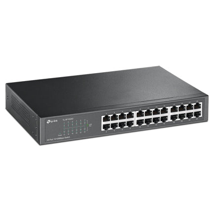 SWITCH TP-LINK 24 PUERTOS ESCRITORIO MONTAJE RACK