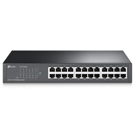 SWITCH TP-LINK 24 PUERTOS ESCRITORIO MONTAJE RACK