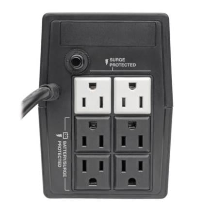 UPS Tripp Lite Interactivo 6 Tomacorrientes 650VA 360W AVR Serie VS 120V 50Hz/60Hz Torre