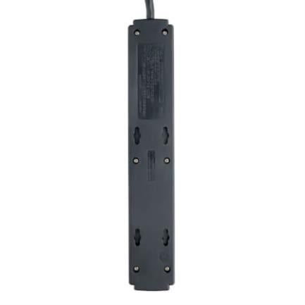 Supresor Tripp Lite Sobretensiones Protect 6 Tomacorrientes Cable 1.83m 790 Joules Color Negro