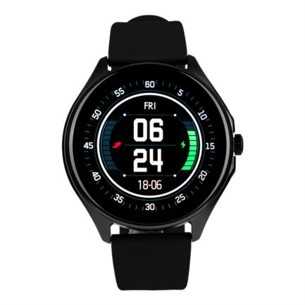 Smart Watch Vorago SW-505 Redondo IP67 Bluetooth Pantalla AMOLED 1.43" Táctil Negro 2 Extensibles