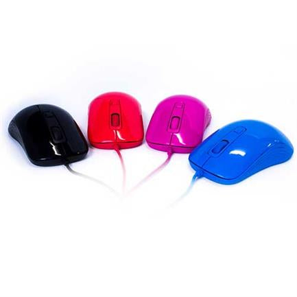 Mouse Vorago Mo-102 Negro Optico Alambrico 1000/1600 Dpis u