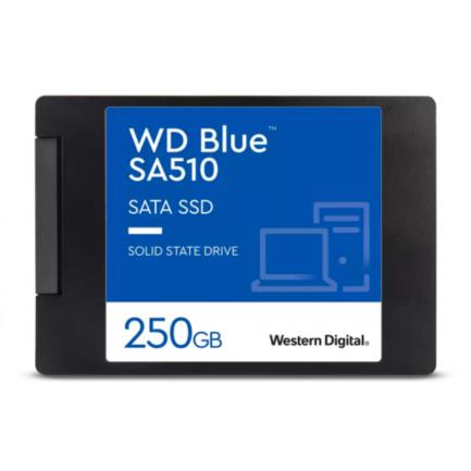 Unidad De Estado Solido SSD Interno Western Digital Blue SA510 250GB 2.5" 7mm SATA lll 3D Nand Lect 555/440 MB/s para P
