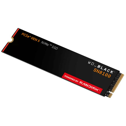 SSD interno Western Digital de 1TB Black SN8100 NVMe M.2 Gen5 - Lectura/Eescritura/ Sin Disipador Térmico