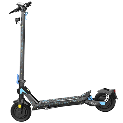 Scooter Eléctrico Stylos M3 Negro con Azul