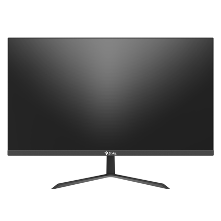 Monitor Stylos 23.8 Stylos SMOT7 Flat Panel LED HD 100Hz 5ms 1xVGA + 1xHDMI + Vesa 100x100mm Negro