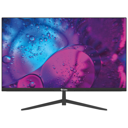 Monitor Xzeal 27" XST590-1 Panel Plano VA FHD 100Hz 5ms 1xVGA + 1xHDMI + Vesa 100x100mm Negro