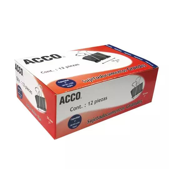 Sujeta documentos grande ACCO capacidad hasta 220 hojas