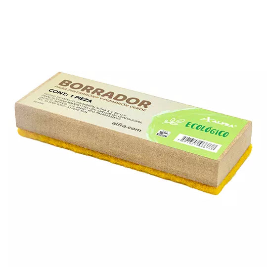 Borrador para pizarrón Alfra grande ecol ógico