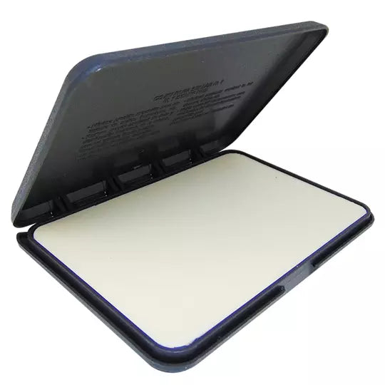 Cojín para sello Azor estuche plástico N o. 1 sin tinta