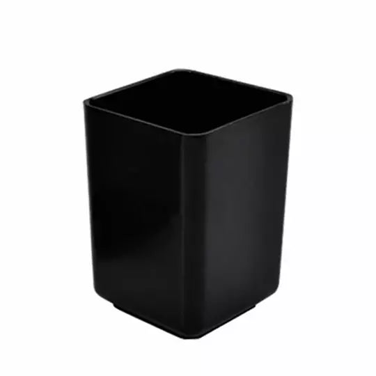 Porta lápices Sablón color negro 6.3 x 6 .3 x 9.6 cm