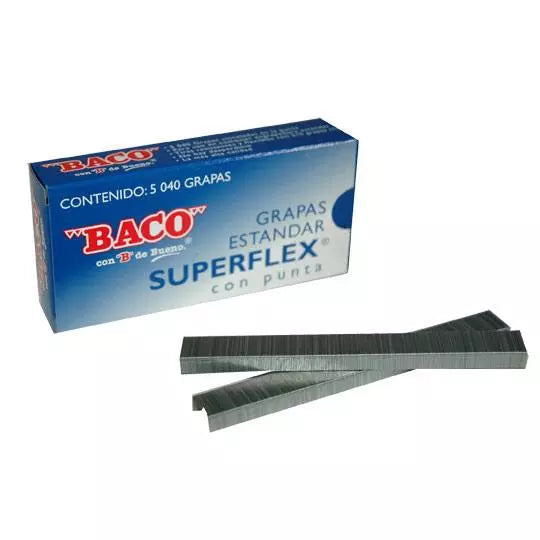 Grapas estándar BACO Superflex caja con 5040 grapas